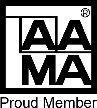 logo aama noir