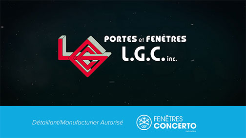 Vidéo Portes Et Fenetres L.G.C. Inc.